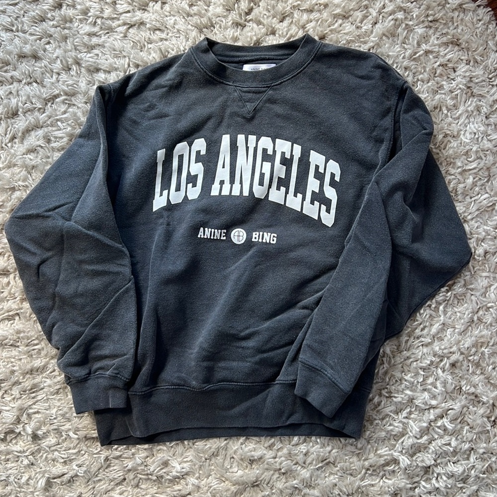 Anine Bing Los Angeles crewneck NWOT
